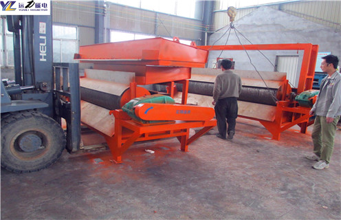 永磁磁選機，新樂濕式永磁磁選機工作原理_走出困境，新樂濕式永磁磁選機參數構成_廠家視頻