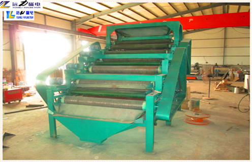 濕式磁選機，山西濕式錳礦磁選機_釩鈦鐵礦山西濕式錳礦磁選機型號參數及磁場強度