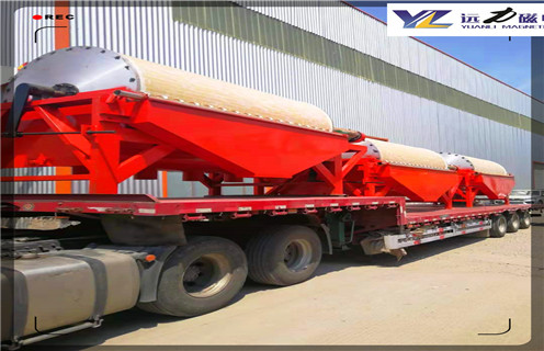 永磁磁選機，河北干法永磁強磁選機外形圖_河北干法永磁強磁選機外形圖磁場一般為多少_磁塊如何排列