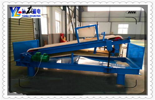 平板帶式磁選機，內(nèi)蒙古平板帶式磁選機廠家_遠力內(nèi)蒙古平板帶式磁選機廠家使用注意事項磁場分布圖