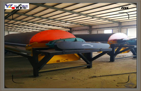 干粉永磁磁選機，江西干粉永磁選機_遠力江西干粉永磁選機怎么調整優缺點的結構磁場分布圖