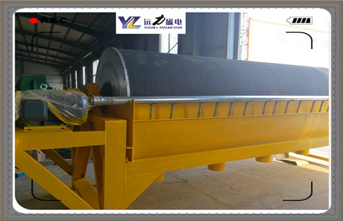 永磁筒式磁選機 工作原理 永磁筒式磁選機 工作原理